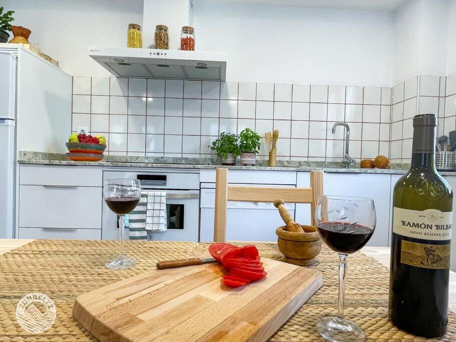 Casa Zunbeltz De 3 Habitaciones En Plena Montana Lezáun 외부 사진